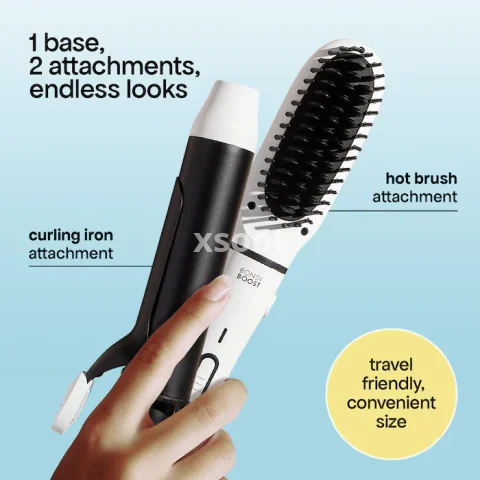 Buy Mini 2-in-1 Interchangeable Hair Straightener & Curler