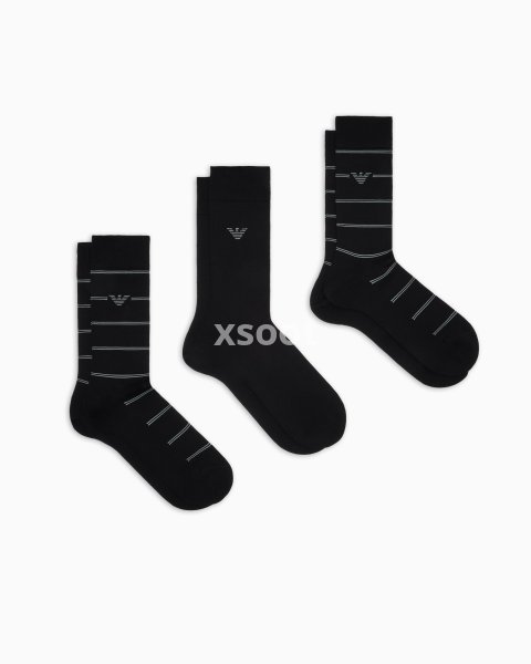Buy ASV Pattern Mix Sock 3-Pack - Curated Streetwear