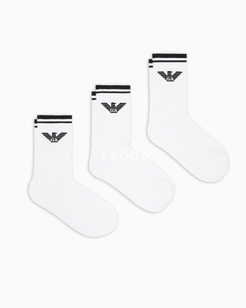 Buy ASV Eagle Logo Terrycloth Socks - 3-Pack
