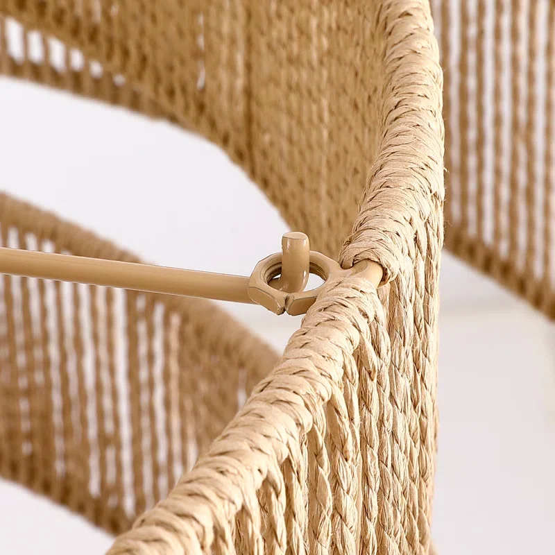 Buy 12-Light Dimmable Hand-Woven Rattan Tiered Chandelier Online