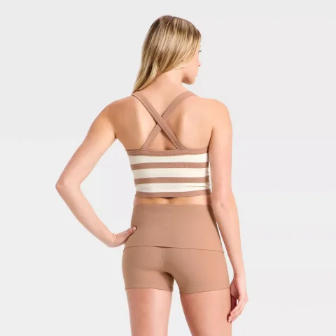 Buy JoyLab Seamless Cropped Support Tank - Active Essential