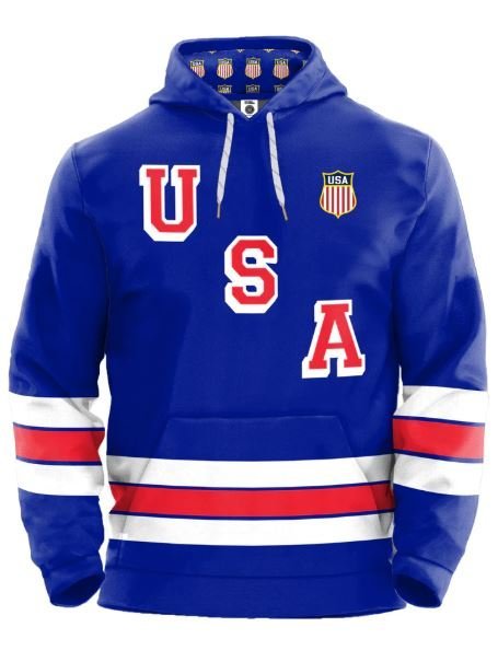 Benchclearers USA Hockey Nations 2026 Away Hoodie | Winter Streetwear