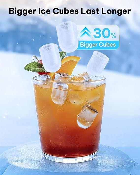 Buy Silonn Countertop Ice Maker | Fast 26.5 lbs/24H Bullet Ice