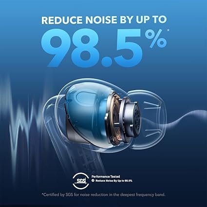Soundcore Liberty 4 NC Noise Cancelling Earbuds | 98.5% Noise Reduction