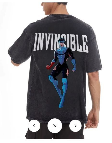 Buy Authentic Vintage Oversized T-Shirt Invincible Graphic Tee