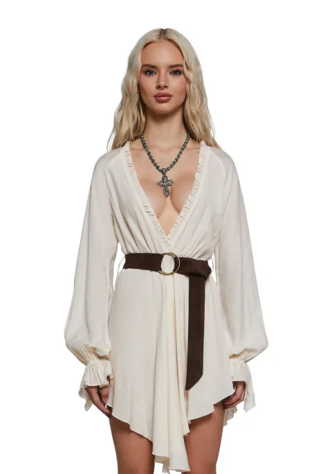Buy Fairy Handkerchief-Hem Dress - Ethereal Boho Style