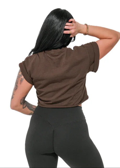 Buy Cropped New York Graphic Tee Online