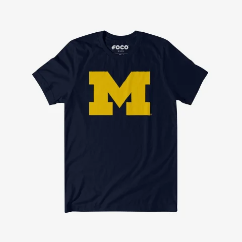 Michigan Wolverines Primary Logo T-Shirt | Official NCAA Team Gear