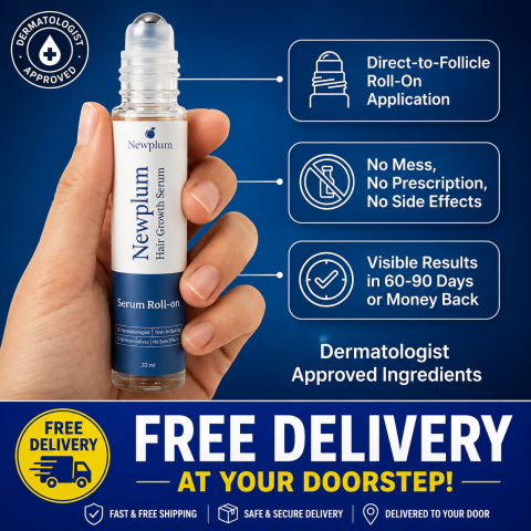Buy Newplum Advanced Hair Growth Roll-On Serum Online