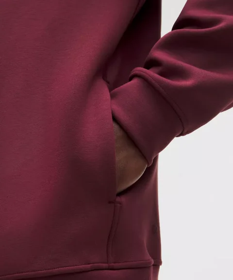 Smooth Spacer Classic-Fit Pullover Hoodie | Premium Tech-Fleece Layer