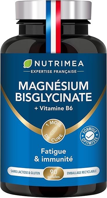Buy Nutrimea Magnesium Bisglycinate + B6 (90 Capsules) Online